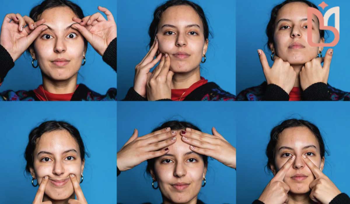 تمرینات یوگا برای صورت و پیشانی