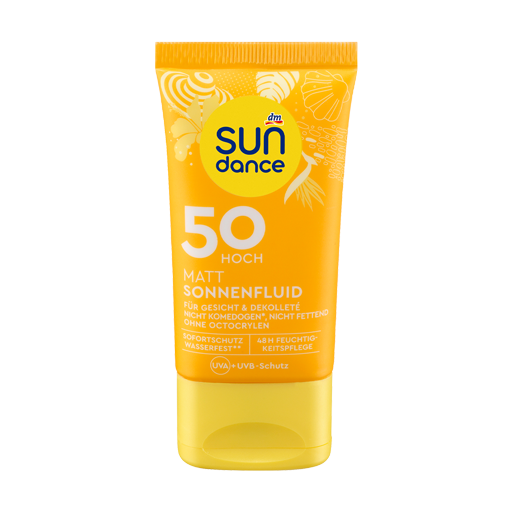 کرم ضد آفتاب سان دنس بی رنگ مخصوص پوست مختلط و چرب SPF 50 حجم 50 میلی‌لیتر