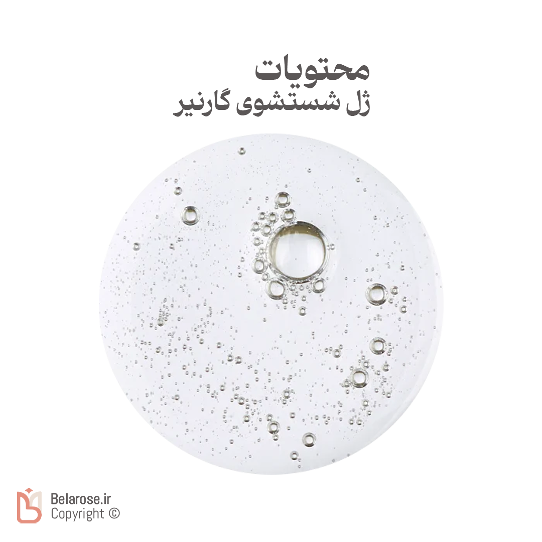 محتویات درون ژل شستشوی پوست شفاف ضد جوش گارنیر 200 میلی‌لیتری