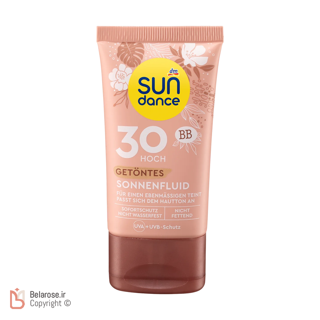 کرم ضد آفتاب رنگی سان دنس (بی‌بی کرم) SPF 30 حجم 50 میلی‌لیتر